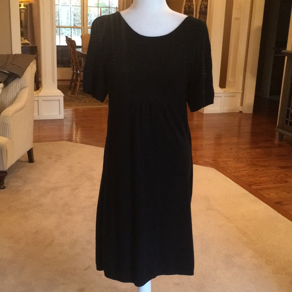 Mossimo black midi sweater dress in medium - Picture 1 of 8